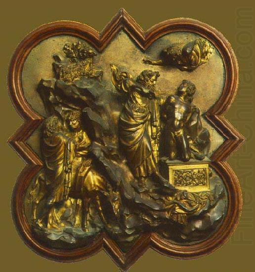 Sacrifice of Isaac, Lorenzo Ghiberti